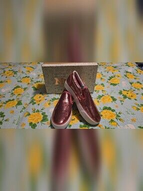 NWB Mudd Sequin Slip Ons